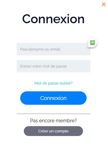Connexion des membres du Gorilla Wins Casino