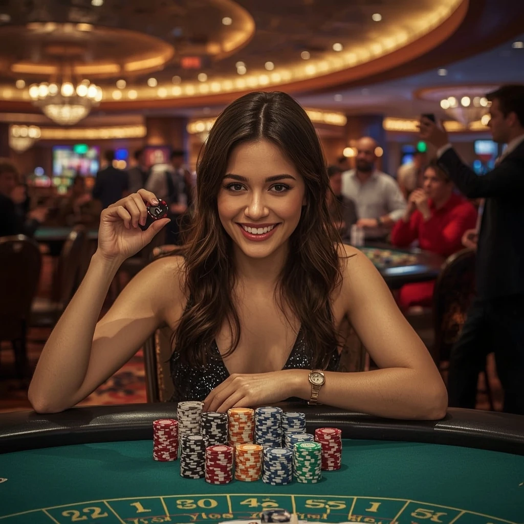 bonus dans les mains d'un homme au casino Gorilla Wins Casino